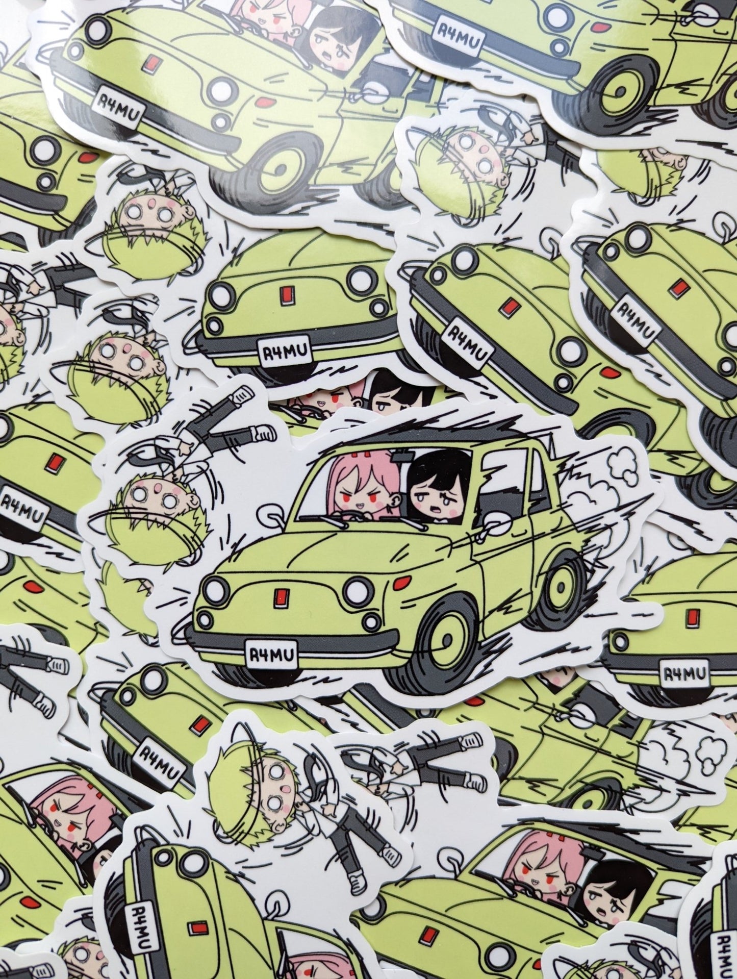 Accident Sticker - Ramu Clothing