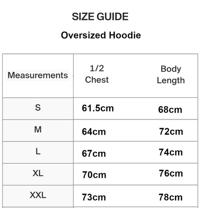 Cursed One Oversized Hoodie