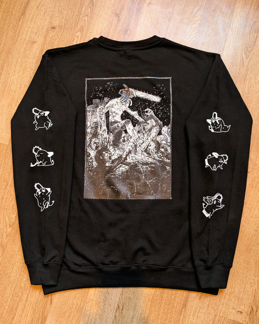 Chainsaw Heart Sweater